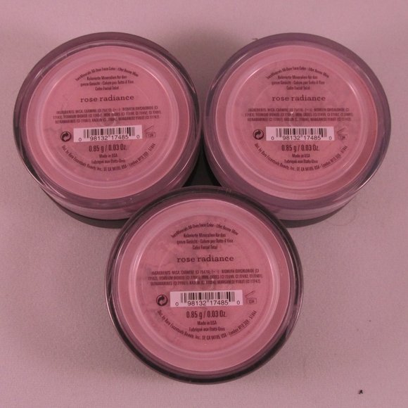 #NWT bareMinerals Rose Radiance All Over Face Color 0.85g/0.03oz - LOT Of 3 - Picture 1 of 4